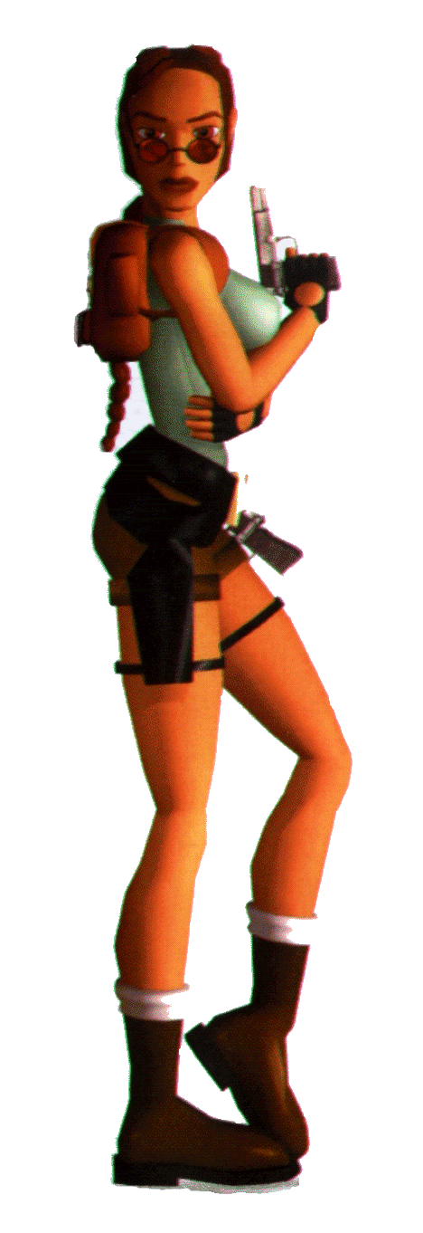 LARA, LARA, LARA, LARA, LARA, LARA, LARA, LARA, LARA CROFT. WHAT A NICE BABE!